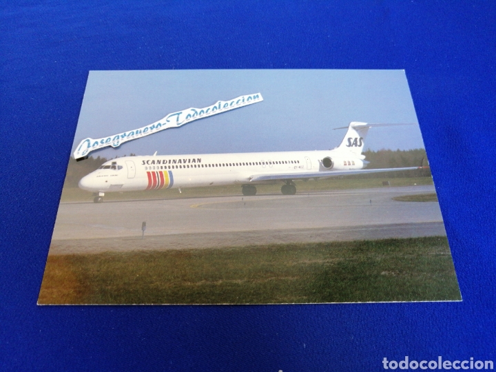 Postales: Avi&oacute;n SAS AIRLINES - Foto 1