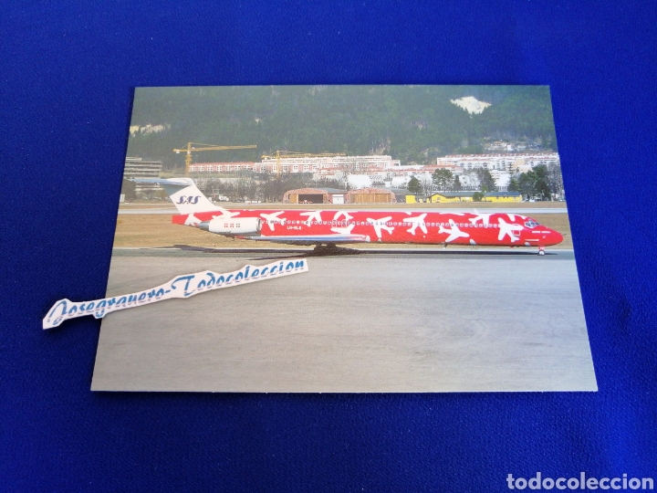 Postales: MCDONELL DOUGLAS MD-82 SAS AIRLINES - Foto 1