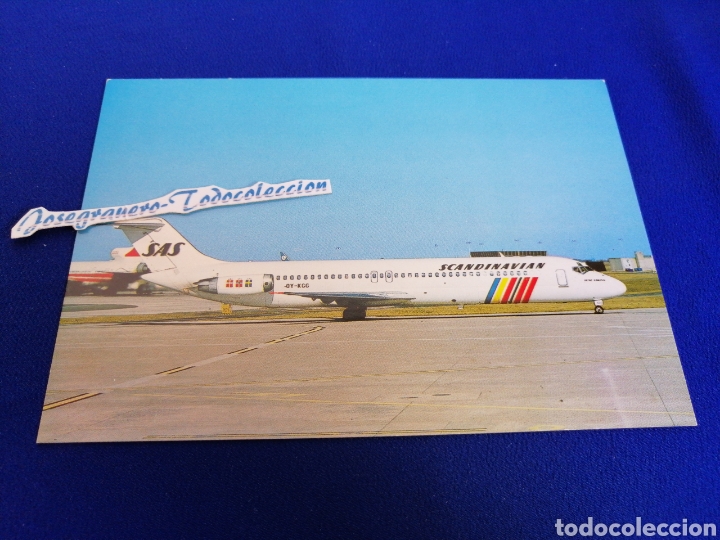Postales: DC-9-41,SCANDINAVIAN AIRLINES - Foto 1