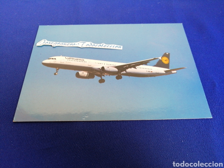 Postales: AIRBUS A 321 (D-AIRD) LUFTHANSA - Foto 1