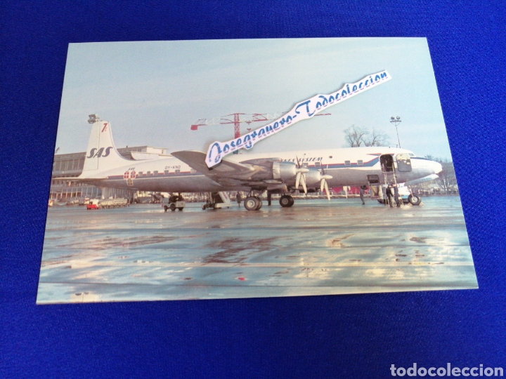 Postales: DOUGLAS DC-7C-SAS - Foto 1