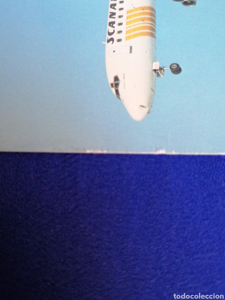 Postales: SCANAIR DC-8-63 S3-DBL - Foto 2