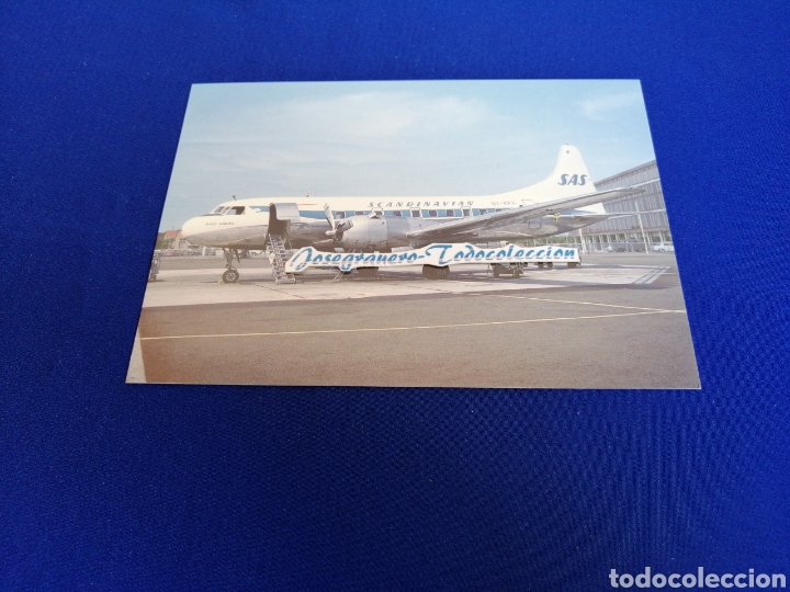 Postales: CONVAIR 440 METROPOLITAN - SAS - Foto 1