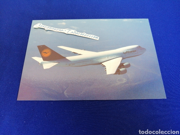 Postales: LUFTHANSA BOEING 747 - 200 - Foto 1