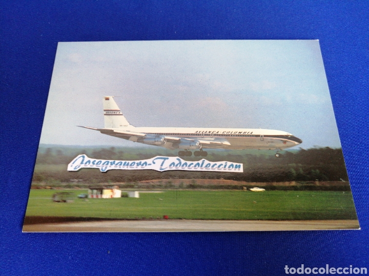 Postales: BOEING 707 - 359B - AVIANCA - Foto 1