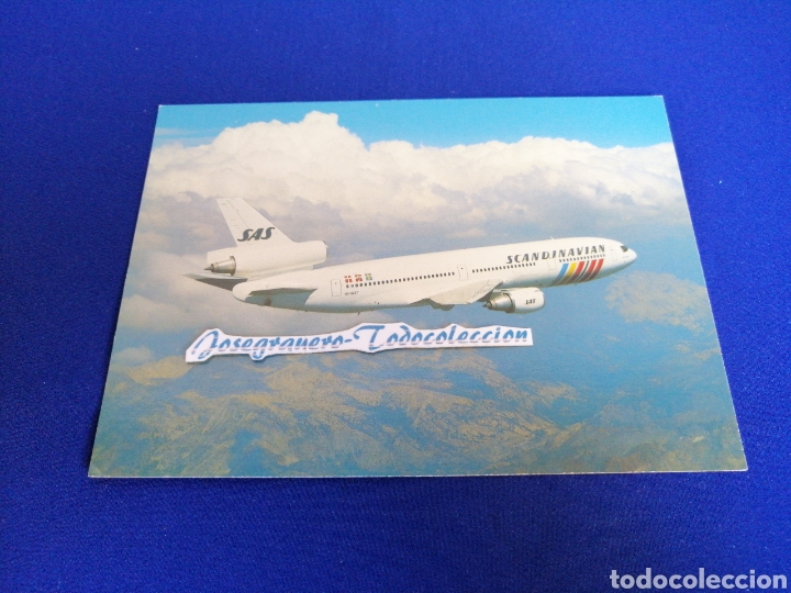 Postales: DC-10-30 - SAS - Foto 1