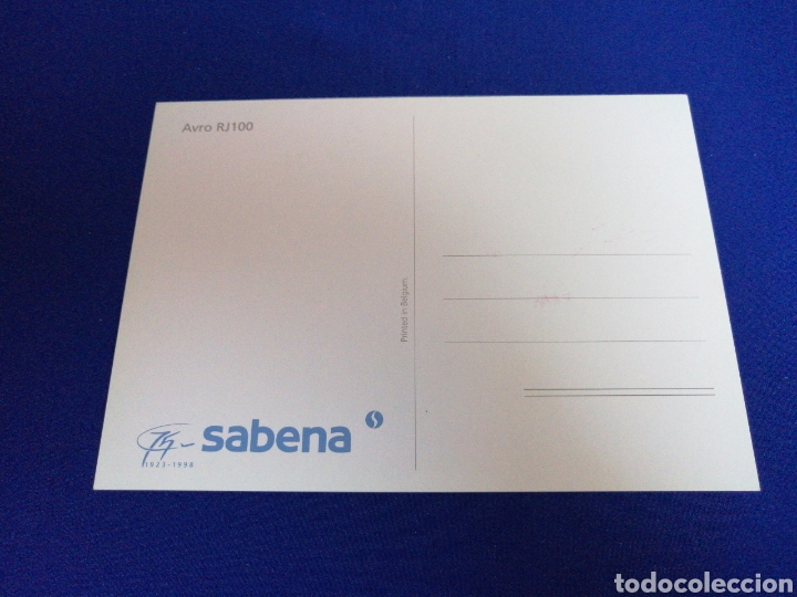 Postales: AVRO RJ100 - SABENA - Foto 2
