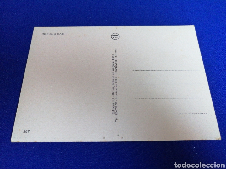 Postales: DC-9 SCANDINAVIAN AIRLINES - Foto 2