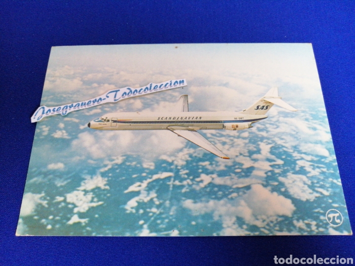 Postales: DC-9 SCANDINAVIAN AIRLINES - Foto 1