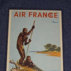 Postales: POSTAL AIR FRANCE - AFRIQUE OCCIDENTALE - ORIGIANL, BUEN ESTADO
