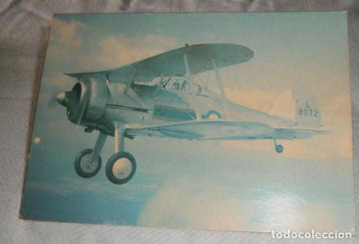 Postales: postal avion gloster gladiator L8032 - Foto 1