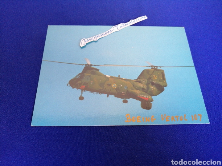 Postales: HELICOPTERO BOEING VERTOL 107 - Foto 1