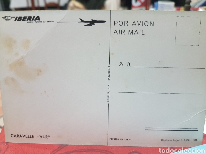 Postales: Avi&oacute;n Caravelle VI-R - Foto 2