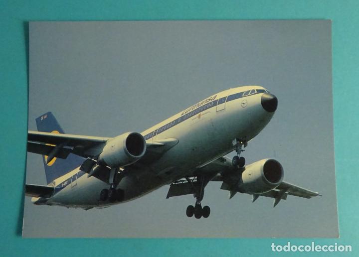 Postales: POSTAL LUFTHANSA AIRBUS A310 - Foto 1