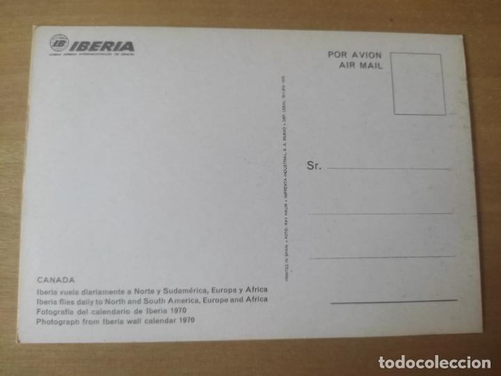 Postales: IBERIA CANADA IMP RAY HALIN 1970 - Foto 2