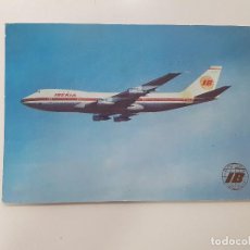 Postales: POSTAL AVION. IBERIA. BOEING 747 JET. SIN CIRCULAR