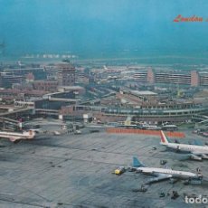 Postales: LONDON AIRPORT - AERIAL VIEW - PHOTO GREETINGS Nº 557 - POSTAL U.S.A. - 150X100MM