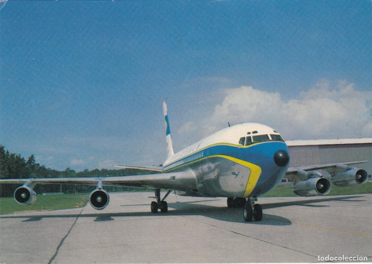Postales: Lufthansa - Boeing 720 B Jet - 149x105mm - Foto 1