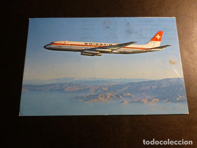 Postales: AVION SWISSAIR POSTAL - Foto 1
