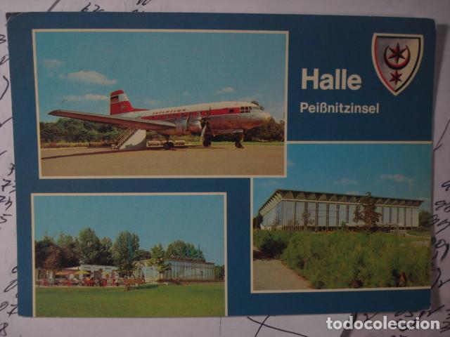 Postales: AVION INTERFLUG DDR - OTRAS EN VENTA - CIRCULADA - Foto 1
