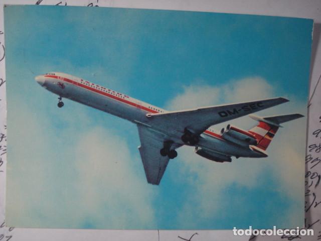 Postales: AVION INTERFLUG DDR - OTRAS EN VENTA - CIRCULADA - Foto 1