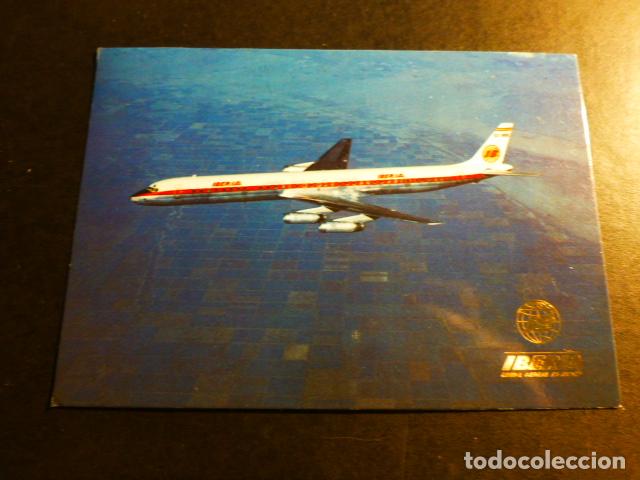 Postales: AVION IBERIA JET DC8/63 - Foto 1
