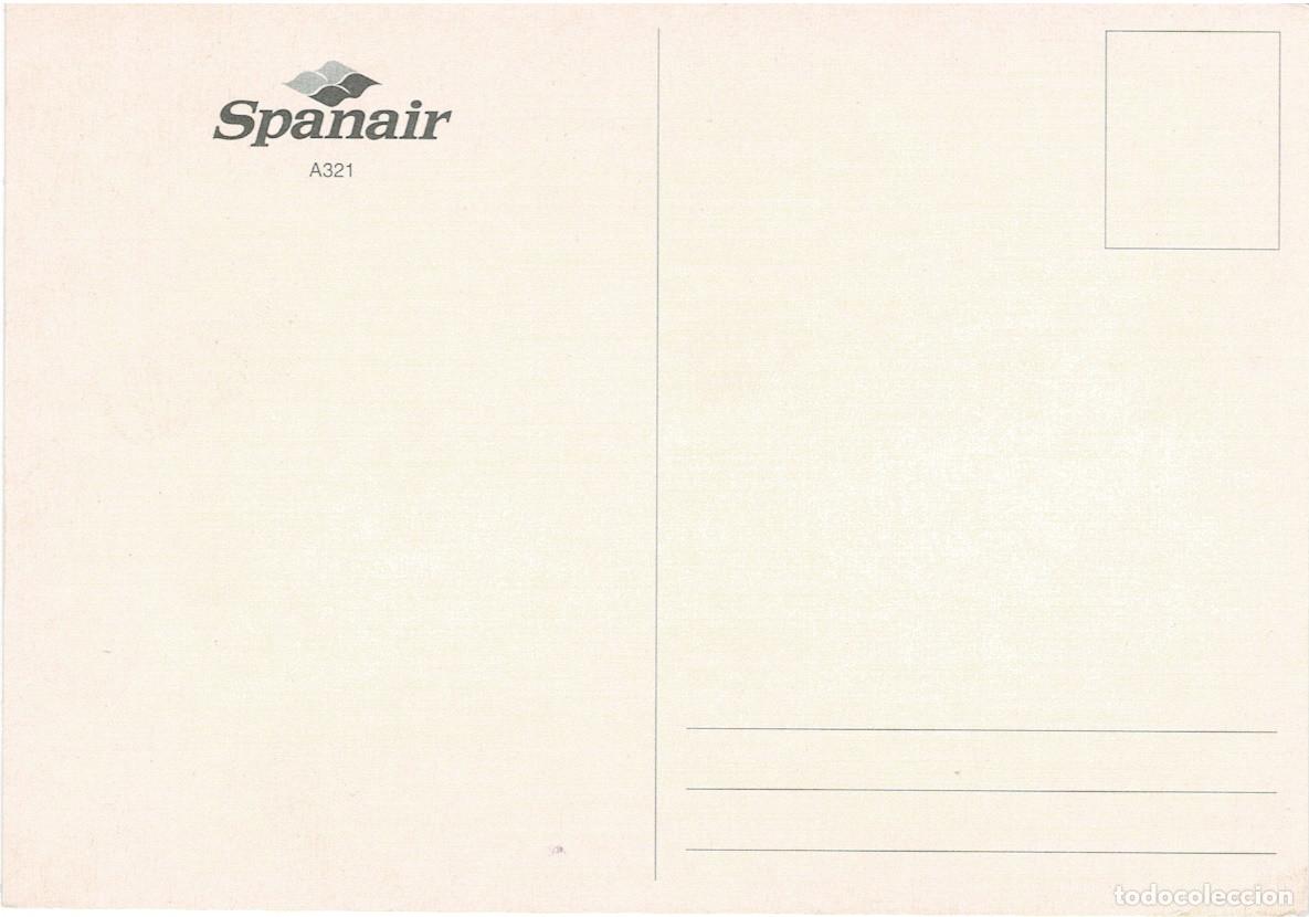 Postales: Spanair - Airbus A-321 (airline issue) - Foto 2