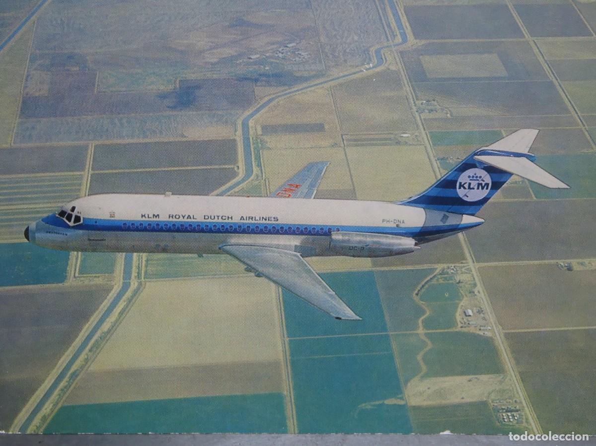 Postales: KLM - DOUGLAS DC 9 - Foto 1