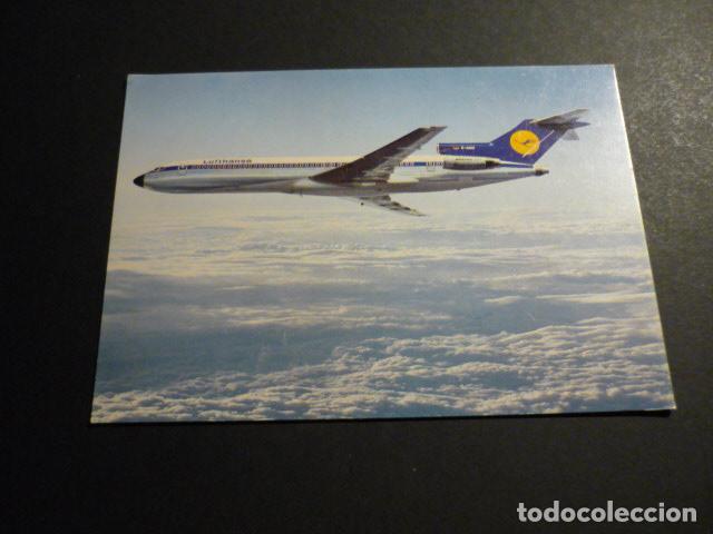 Postales: AVION LUFTHANSA B 727 POSTAL - Foto 1
