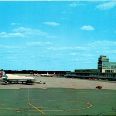Postales: CANADÁ - THE INTERNATIONAL AIR TERMINAL AT MONTREAL AIRPORT - ED. D.C.C. Nº DT-58331-C - 139X89MM. Lote 403338144