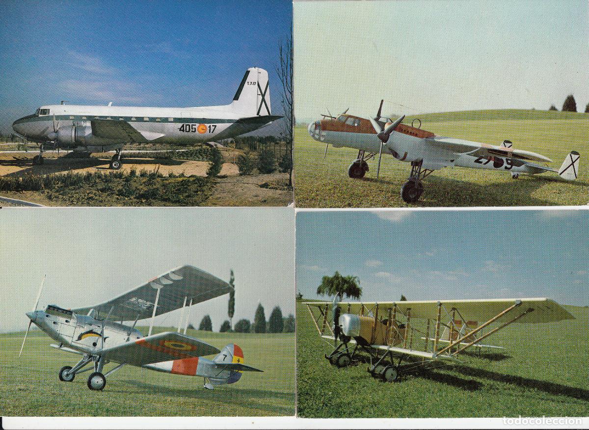 Postales: 5 POSTALES AVIACI&Oacute;N - MUSEO DEL AIRE - Foto 2