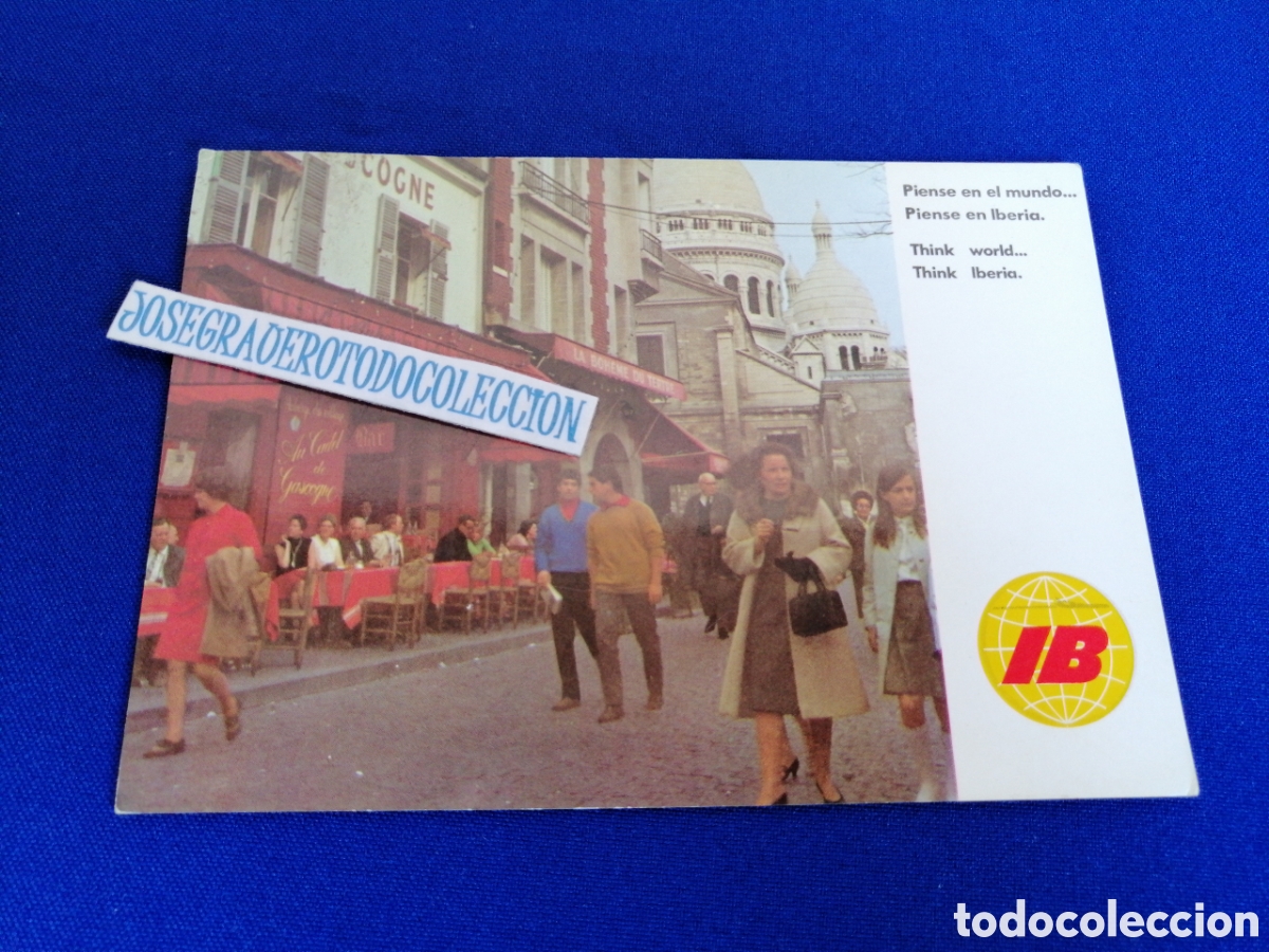 Postales: IBERIA PAR&Iacute;S - Foto 1