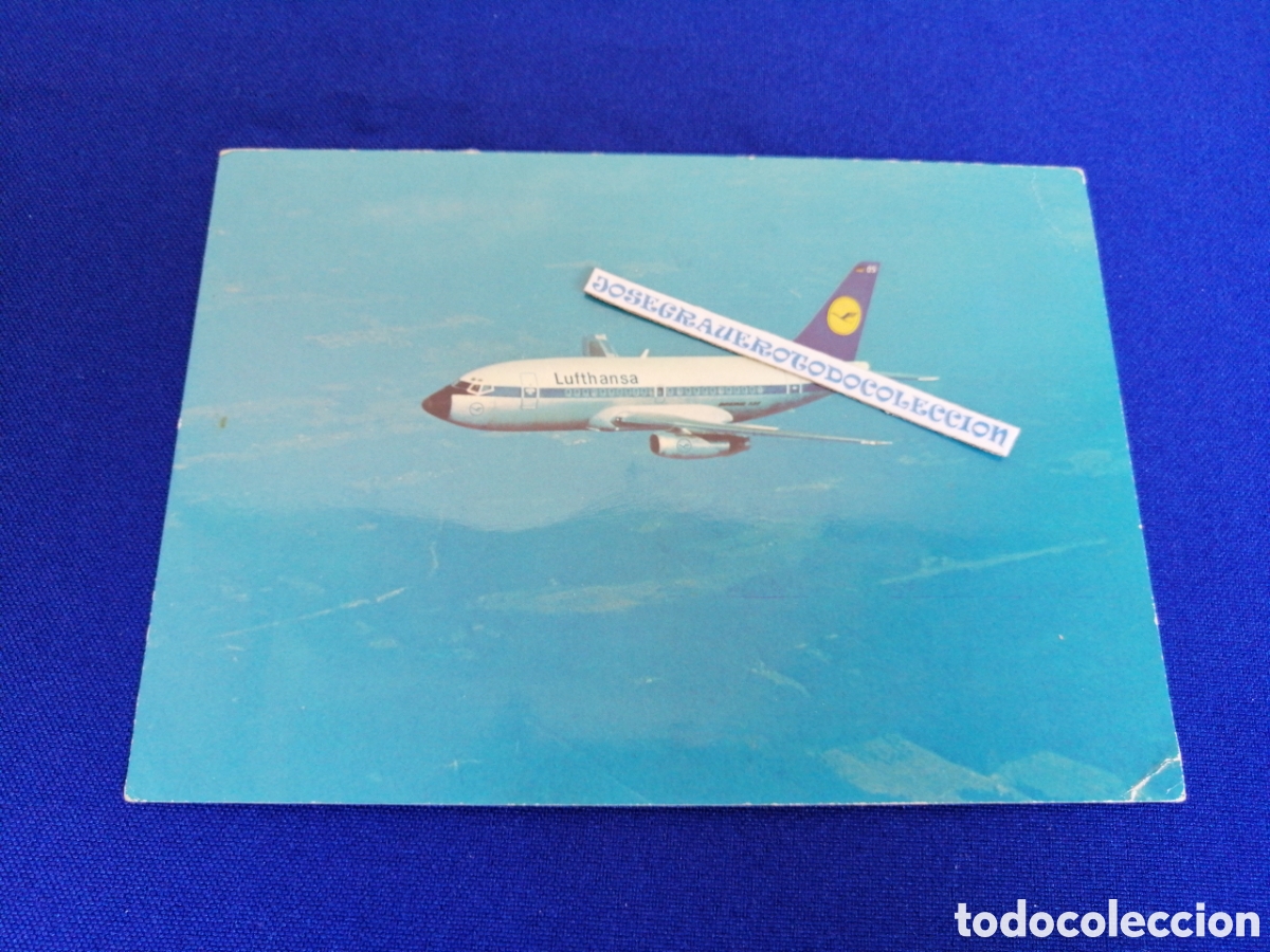 Postales: LUFTHANSA BOEING 737 CITY JET - Foto 1