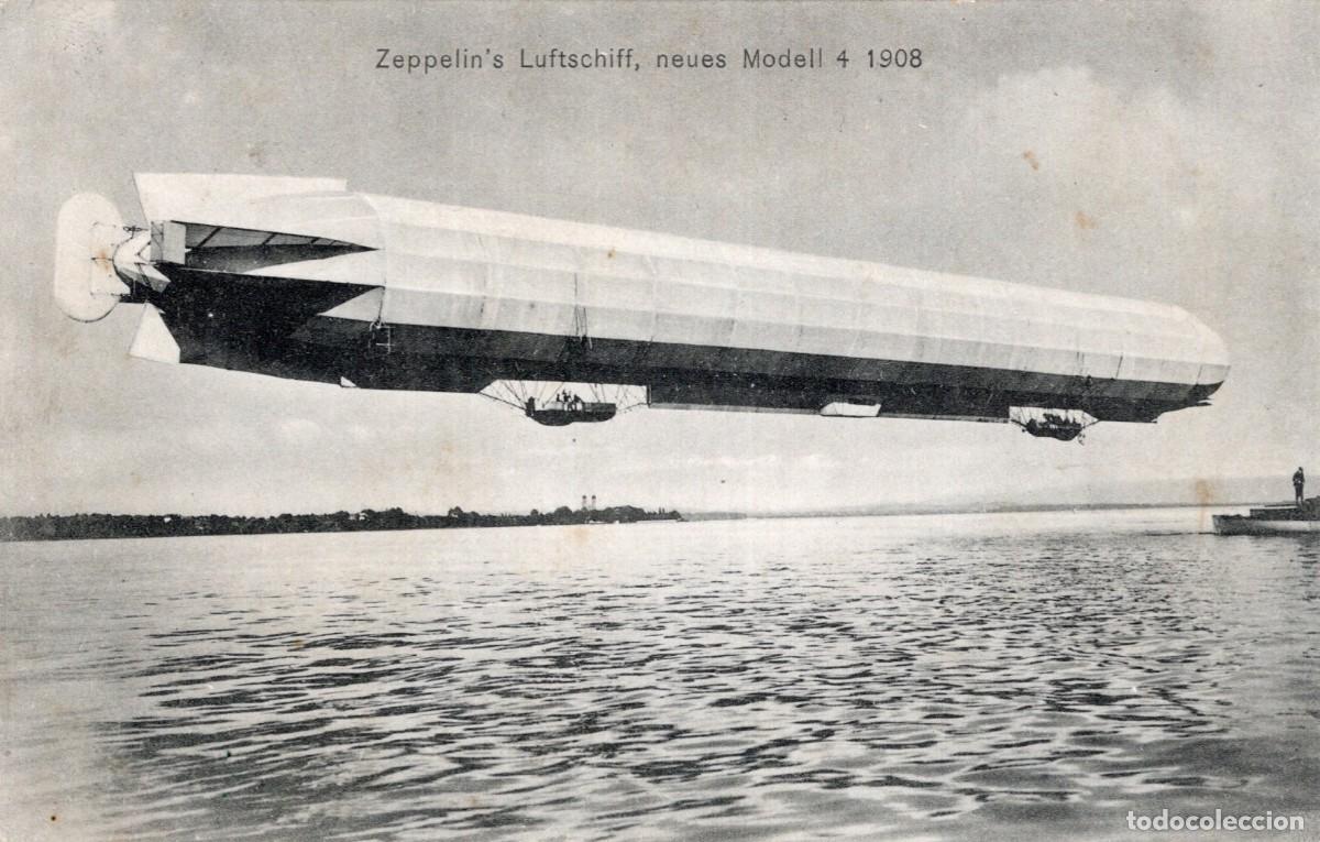 Postales: ZEPELIN. MODELL 4. 1908 - Foto 1