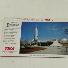 Cartoline: POSTAL TWA - FABULOUS DISNEYLAND