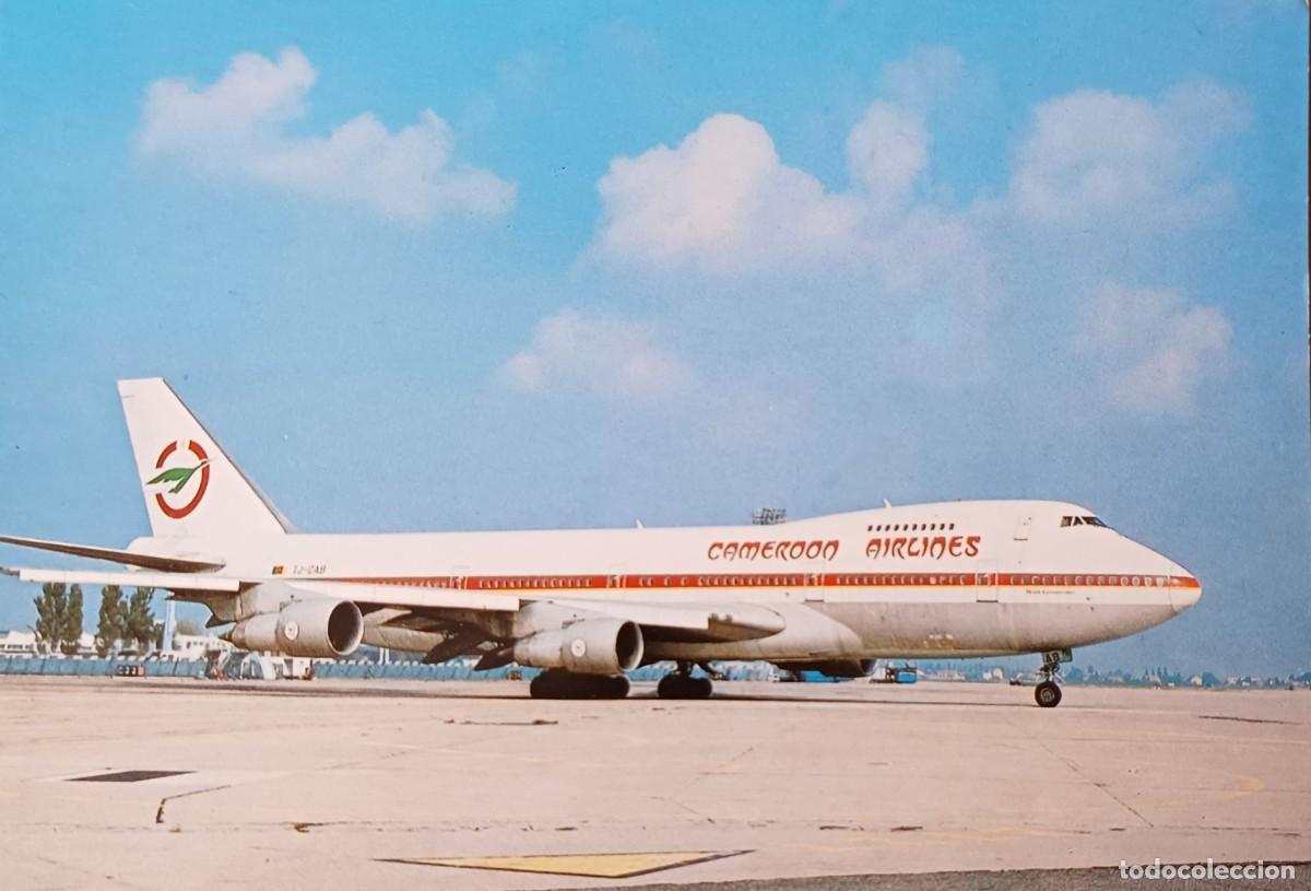 Postales: Boeing 747. Cameroon Airlines. - Foto 1