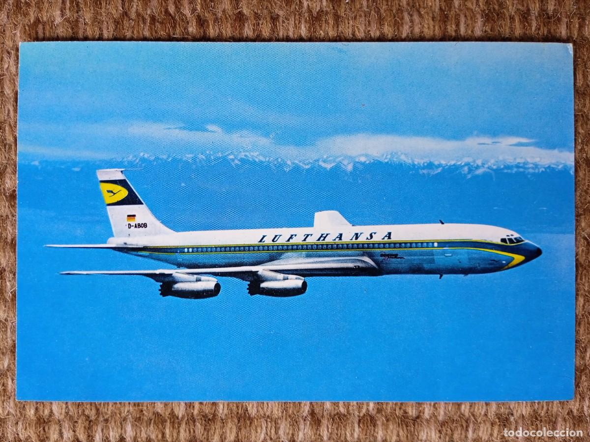 Postales: JET BOEING INTERCONTINENTAL - LUFTHANSA - Foto 1