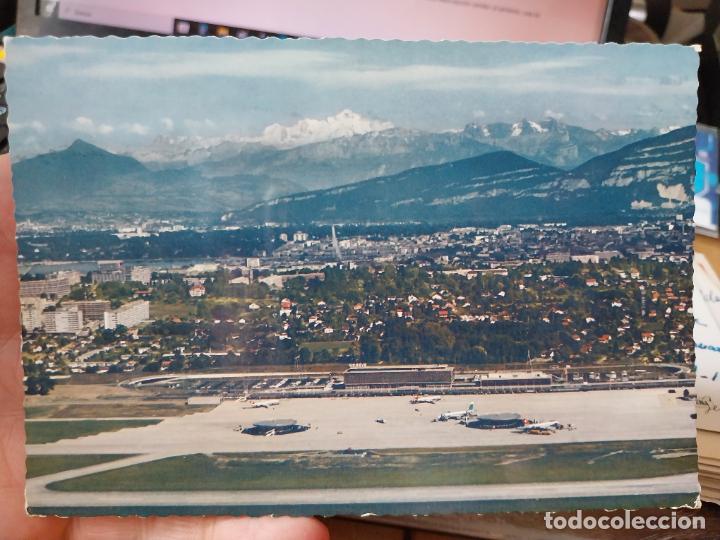 Postales: GENEVE COINTRIN L&acute;AEROPORT INTERCONTINENTAL - Foto 1