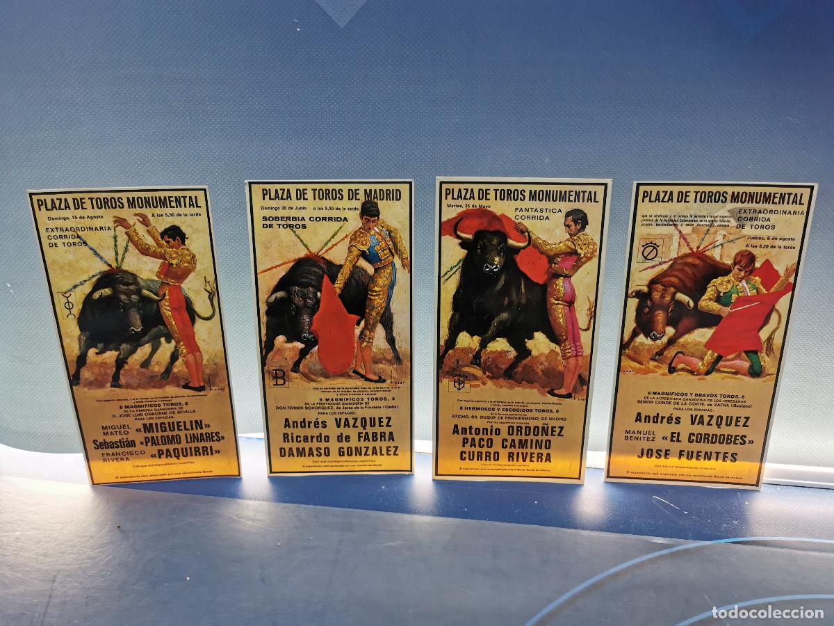 Postales: 4 postales Taurinas, ediciones Savir - Foto 1