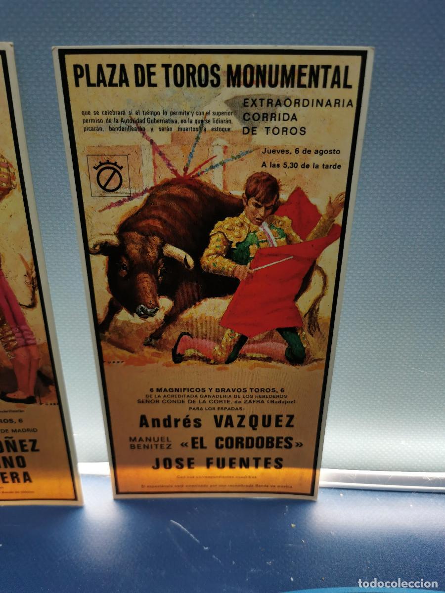 Postales: 4 postales Taurinas, ediciones Savir - Foto 2