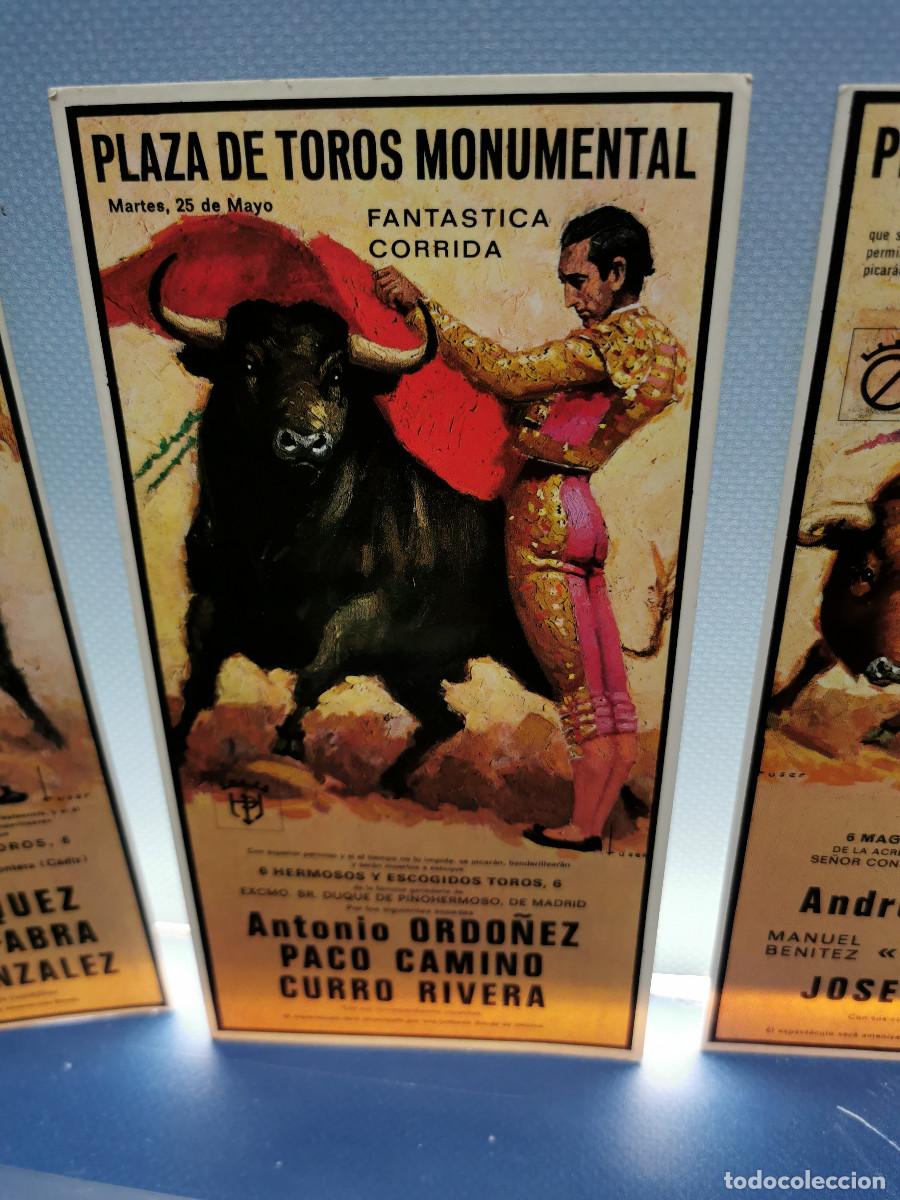 Postales: 4 postales Taurinas, ediciones Savir - Foto 4