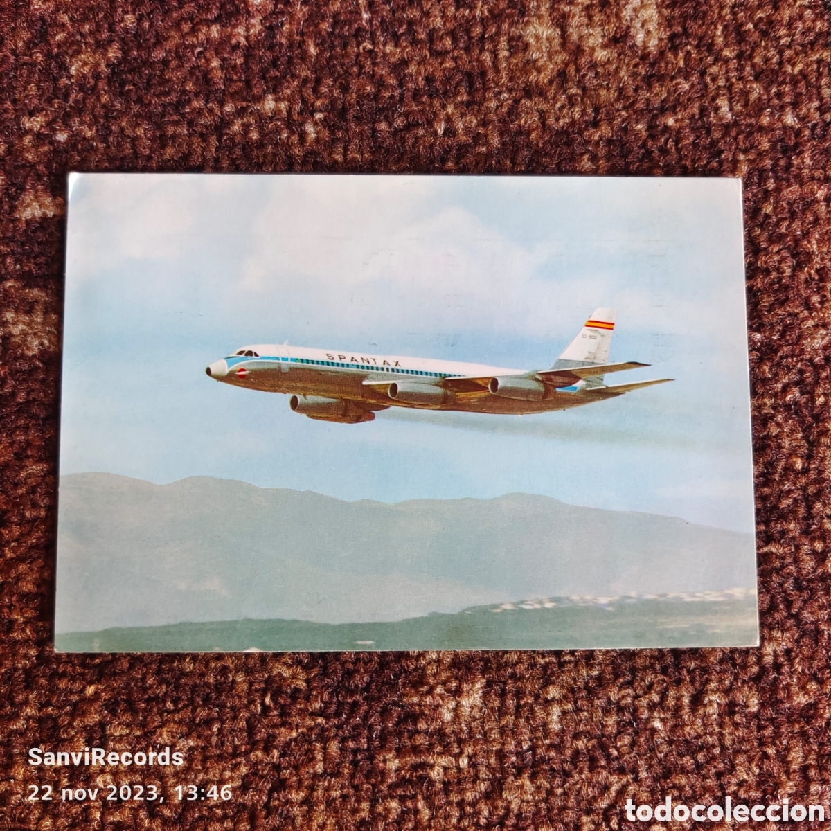 Postales: POSTAL: CONVAIR CV 99O A CORONADO - Foto 1