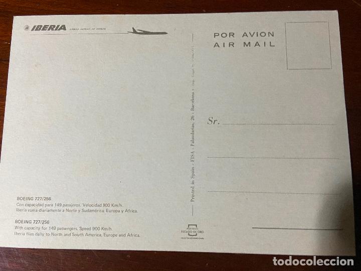 Postales: 201.- Iberia Boeing 727/256 - Foto 2