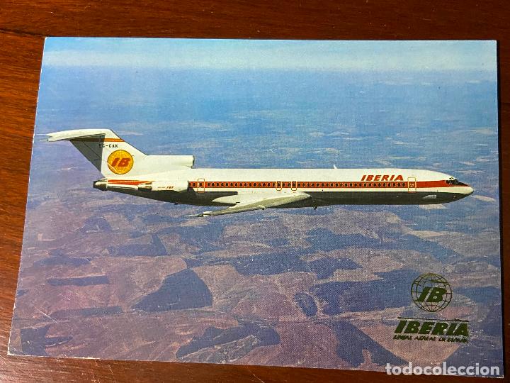 Postales: 201.- Iberia Boeing 727/256 - Foto 1