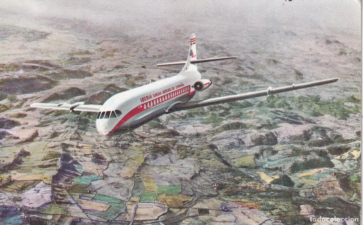 Postales: IBERIA CARAVELLE V-R - Foto 1