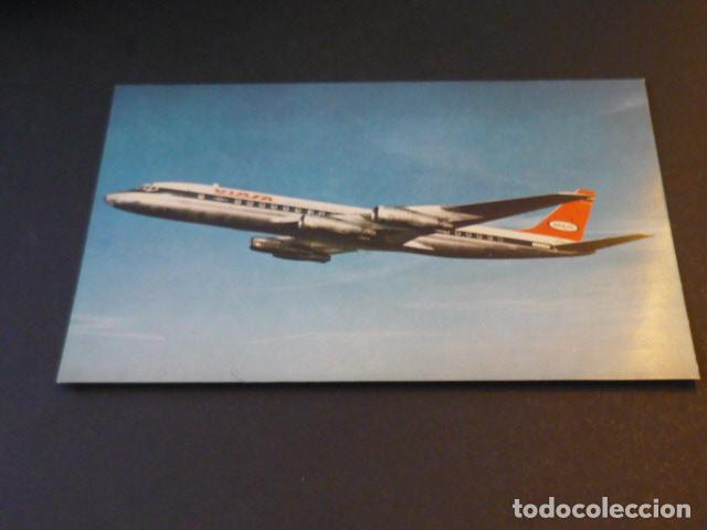Postales: AVION VIASA DOUGLAS DC 8 POSTAL - Foto 1
