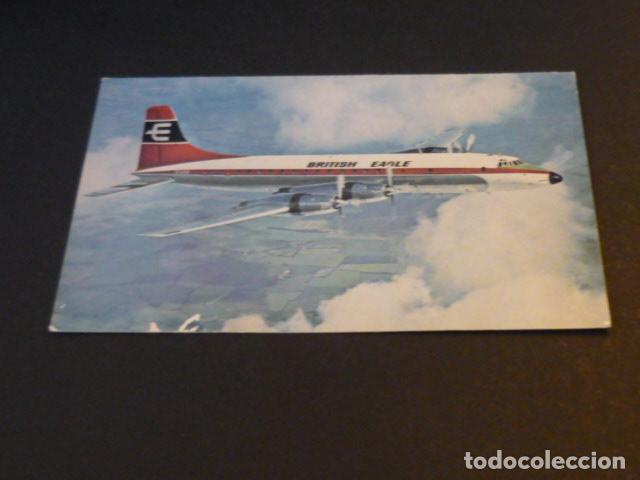 Postales: AVION BRITANIA JET PROP POSTAL - Foto 1