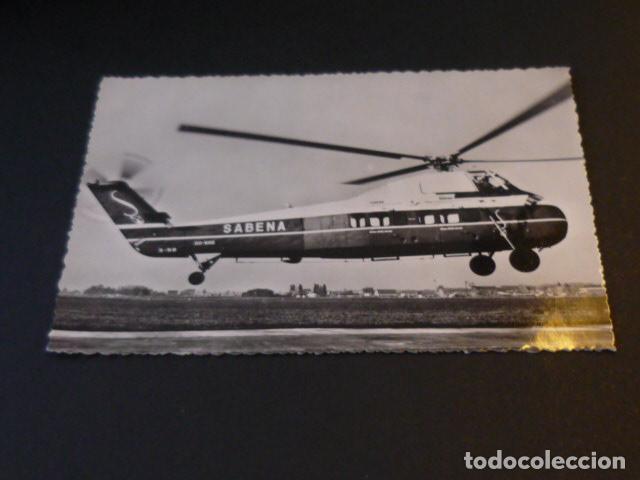 Postales: HELICOPTERO SABENA POSTAL - Foto 1