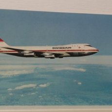 Postales: POSTAL BOEING 747 257 B SWISSAIR SUIZA