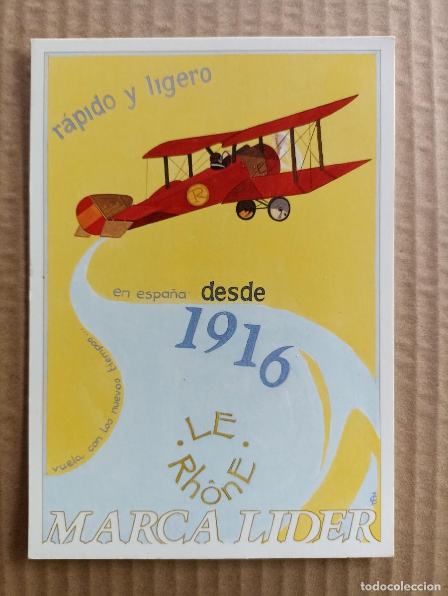 Postales: Vieja postal Le Rh&ocirc;ne (aviones) - Foto 1